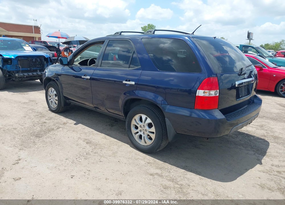 2003 ACURA MDX TOURING VIN: 2HNYD18853H529574