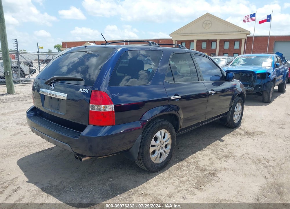 2003 ACURA MDX TOURING VIN: 2HNYD18853H529574