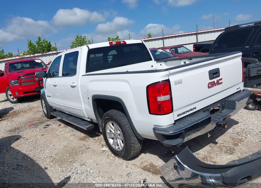 2017 GMC SIERRA 1500 SLE VIN: 3GTU2MECXHG448159