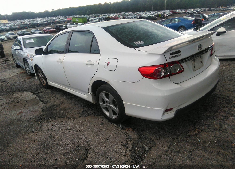 2011 TOYOTA COROLLA S VIN: 2T1BU4EE9BC636501