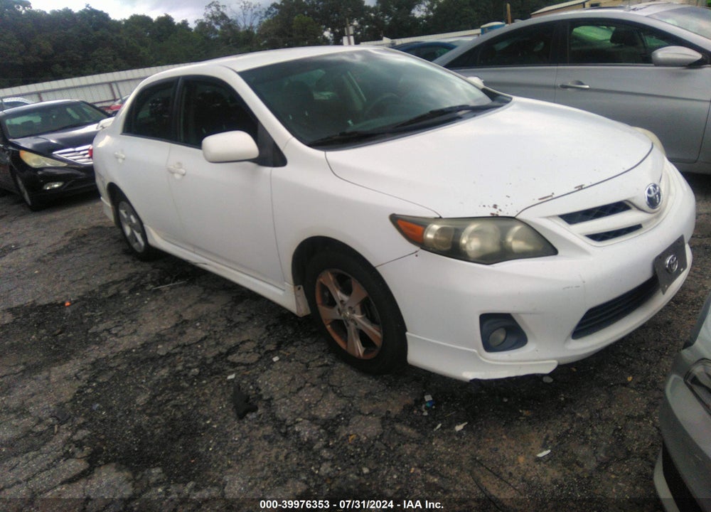 2011 TOYOTA COROLLA S VIN: 2T1BU4EE9BC636501