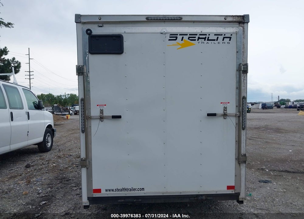 2021 STEALTH MUSTANG 12' ENCLOSED VIN: 52LBE1214ME082730