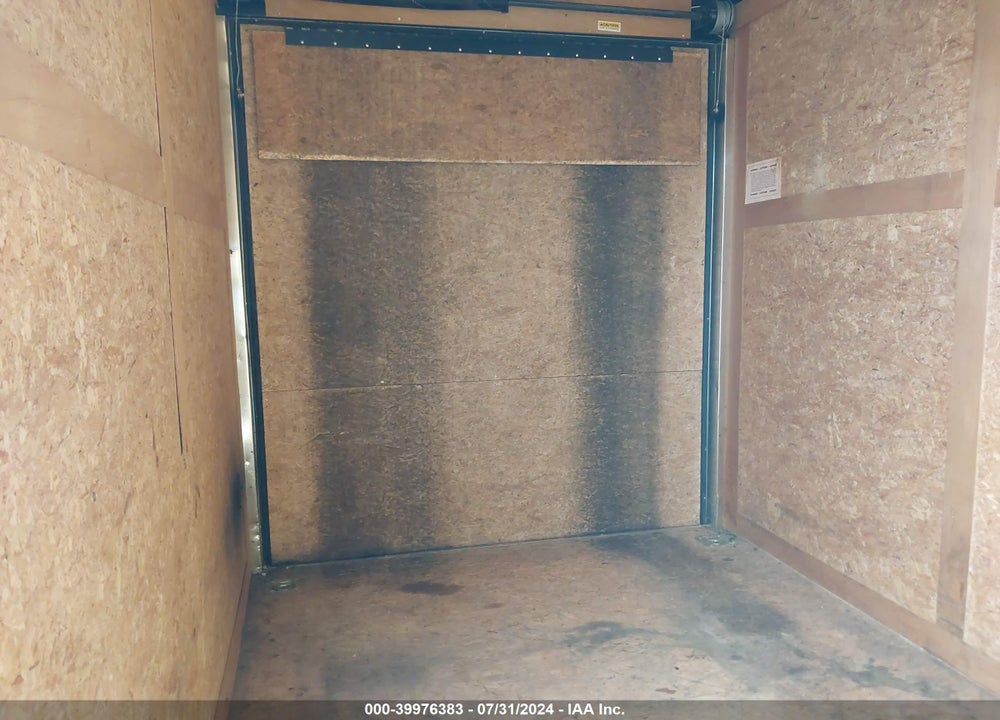 2021 STEALTH MUSTANG 12' ENCLOSED VIN: 52LBE1214ME082730