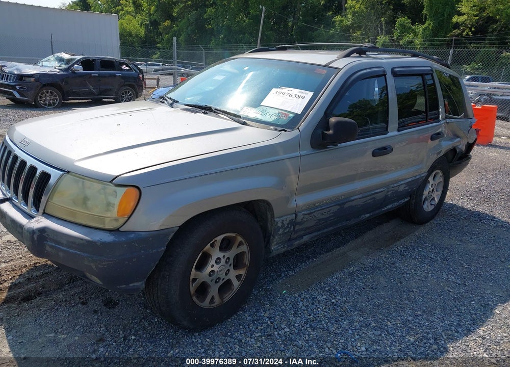 2000 JEEP GRAND CHEROKEE LAREDO VIN: 1J4GW48S1YC361803