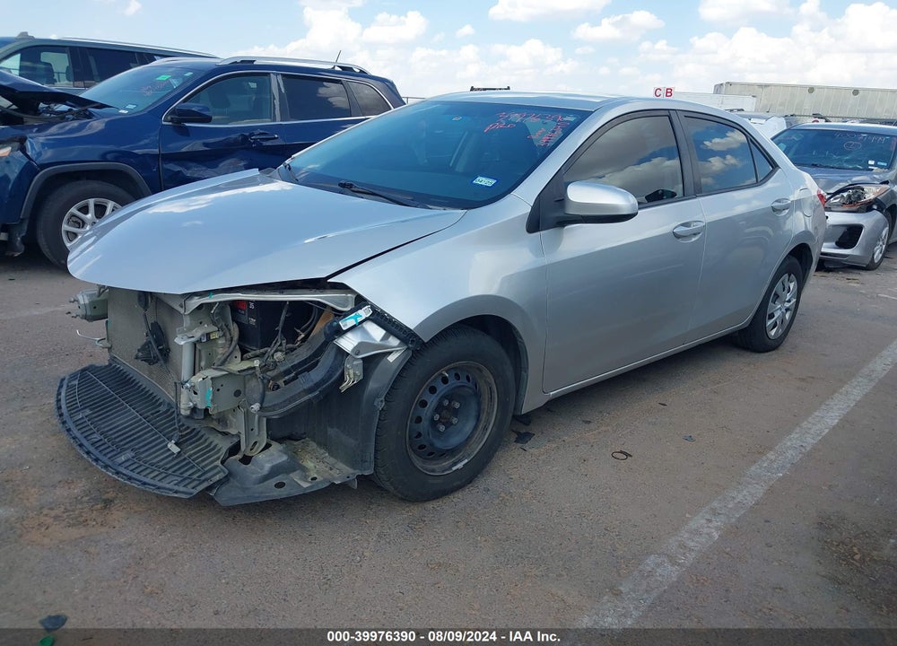 2016 TOYOTA COROLLA VIN: 5YFBURHE8GP409090