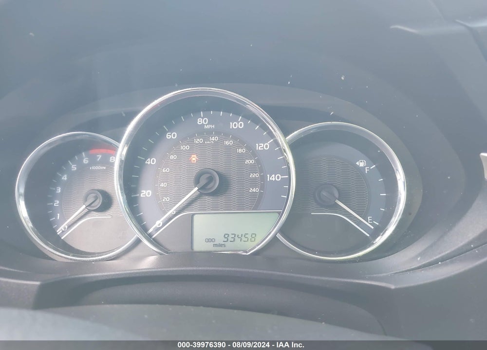 2016 TOYOTA COROLLA VIN: 5YFBURHE8GP409090