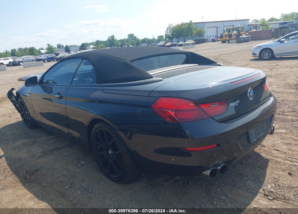 2013 BMW 650I VIN: WBAYP9C56DDW21281