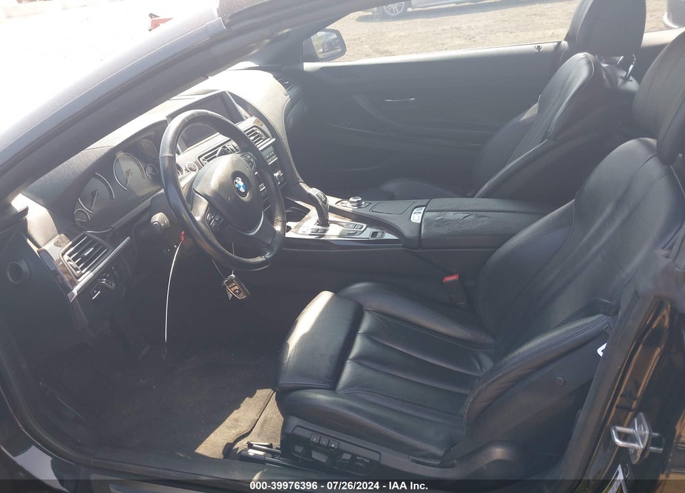 2013 BMW 650I VIN: WBAYP9C56DDW21281