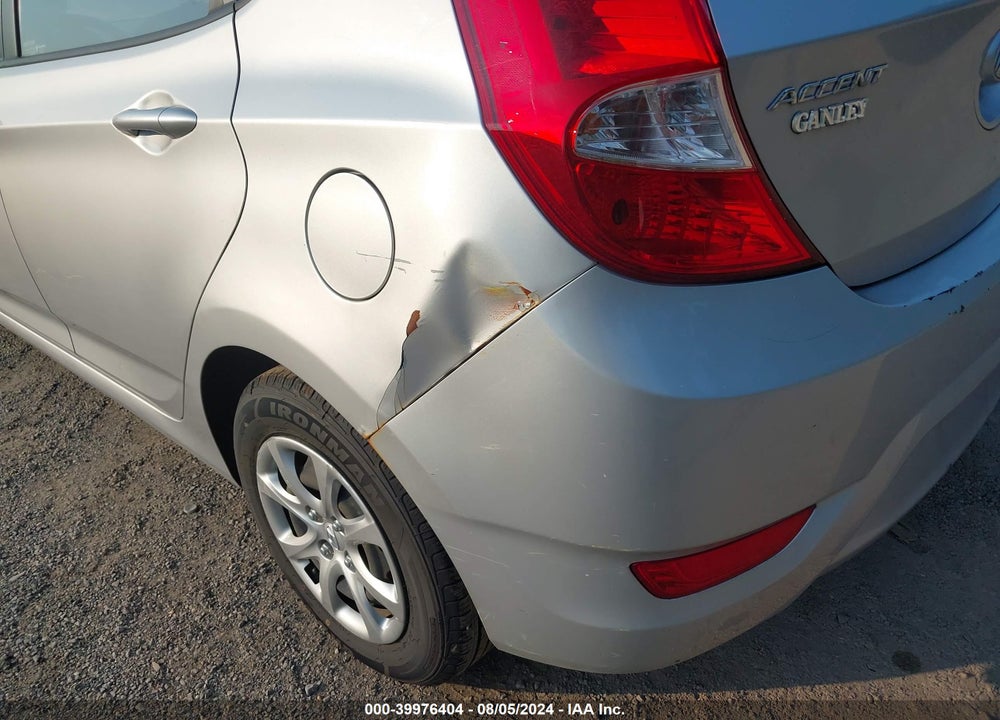 2014 HYUNDAI ACCENT GS VIN: KMHCT5AE8EU179282