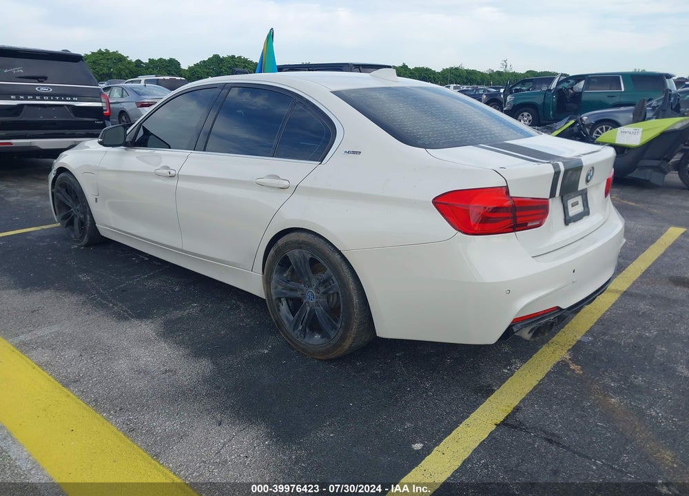 2017 BMW 330E IPERFORMANCE VIN: WBA8E1C54HK895359