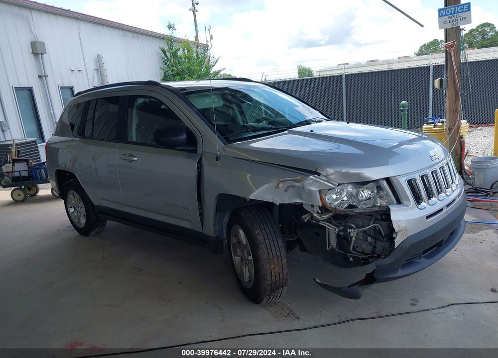 2013 JEEP COMPASS VIN: 1C4NJCBA7DD208126