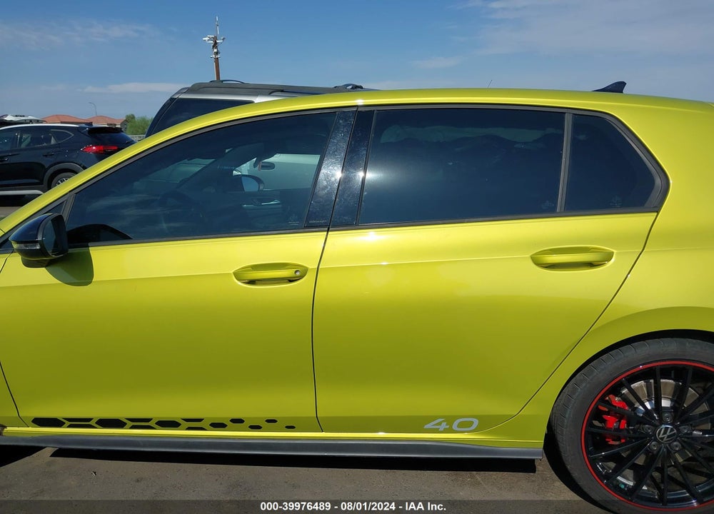 2023 VOLKSWAGEN GOLF GTI 2.0T 40TH ANNIVERSARY EDITION VIN: WVW9A7CD0PW199442