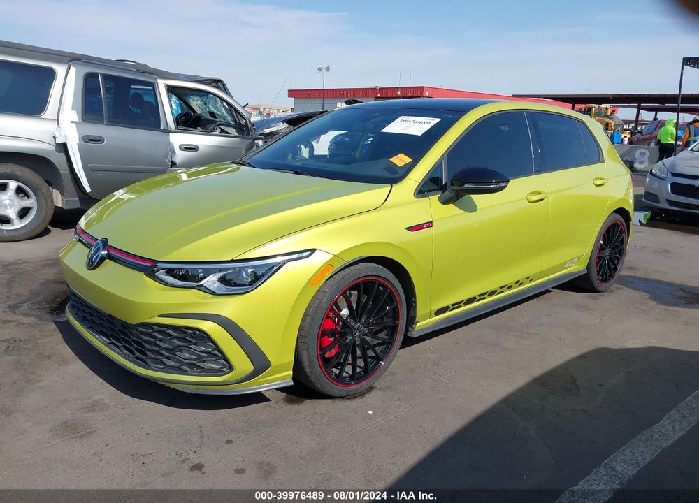 2023 VOLKSWAGEN GOLF GTI 2.0T 40TH ANNIVERSARY EDITION VIN: WVW9A7CD0PW199442
