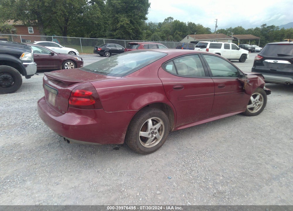 2004 PONTIAC GRAND PRIX GT2 VIN: 2G2WS522941256703