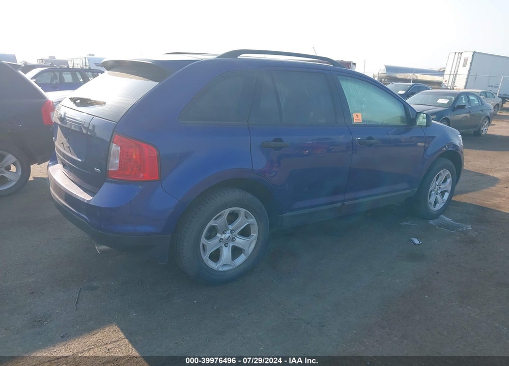 2014 FORD EDGE SE VIN: 2FMDK4GC3EBB18015