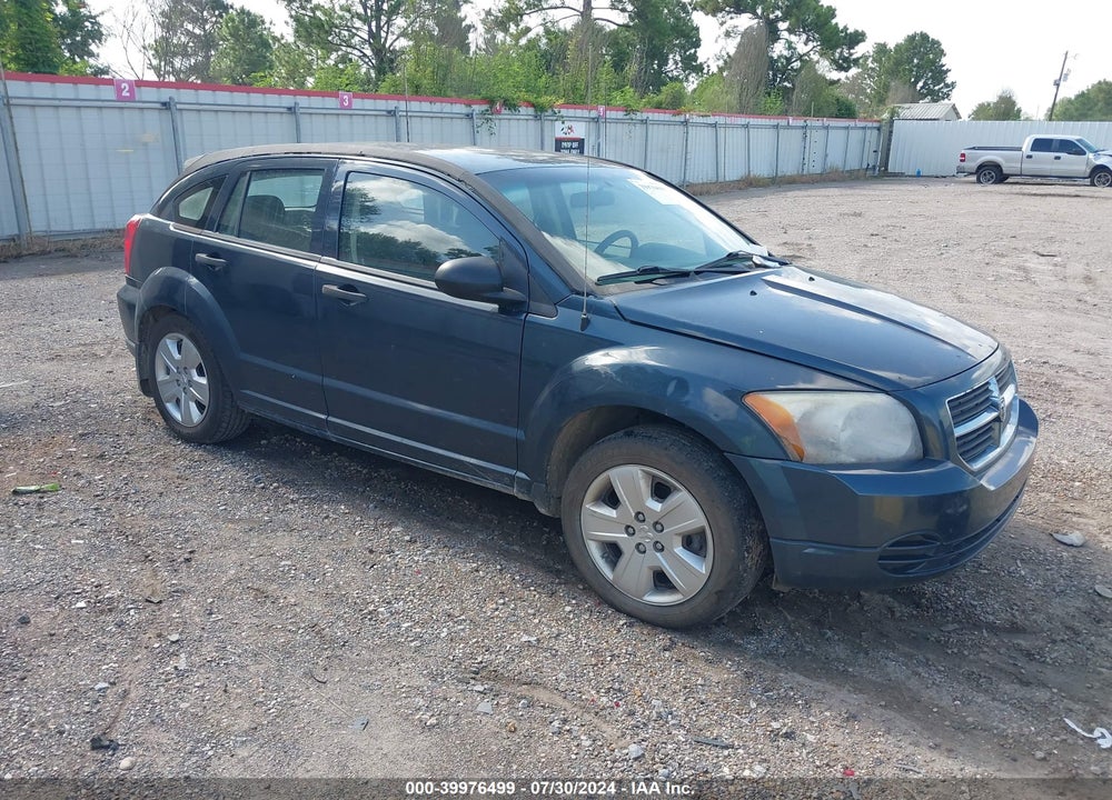 2007 DODGE CALIBER SXT VIN: 1B3HB48B07D509374