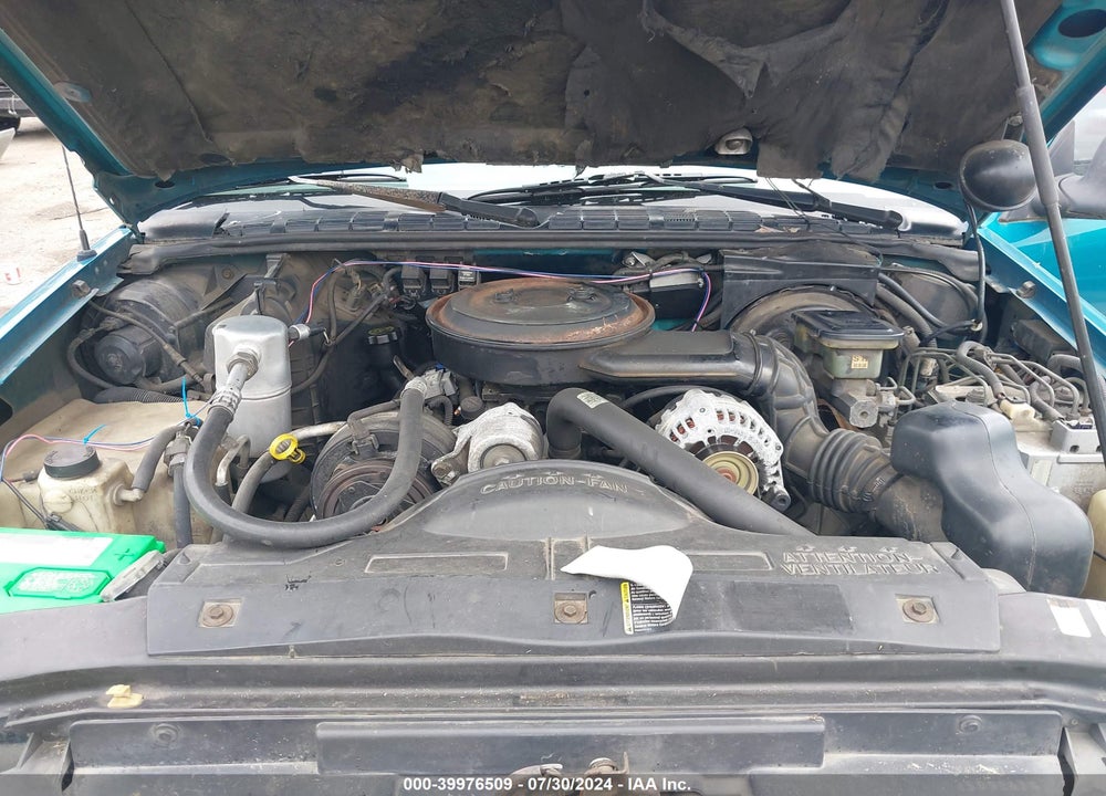 1995 CHEVROLET S TRUCK S10 VIN: 1GCCT19Z6S8172758