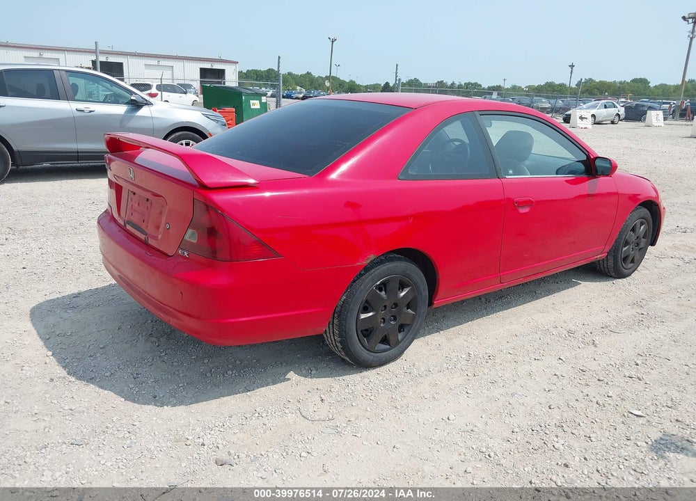 2002 HONDA CIVIC EX VIN: 1HGEM22972L094835