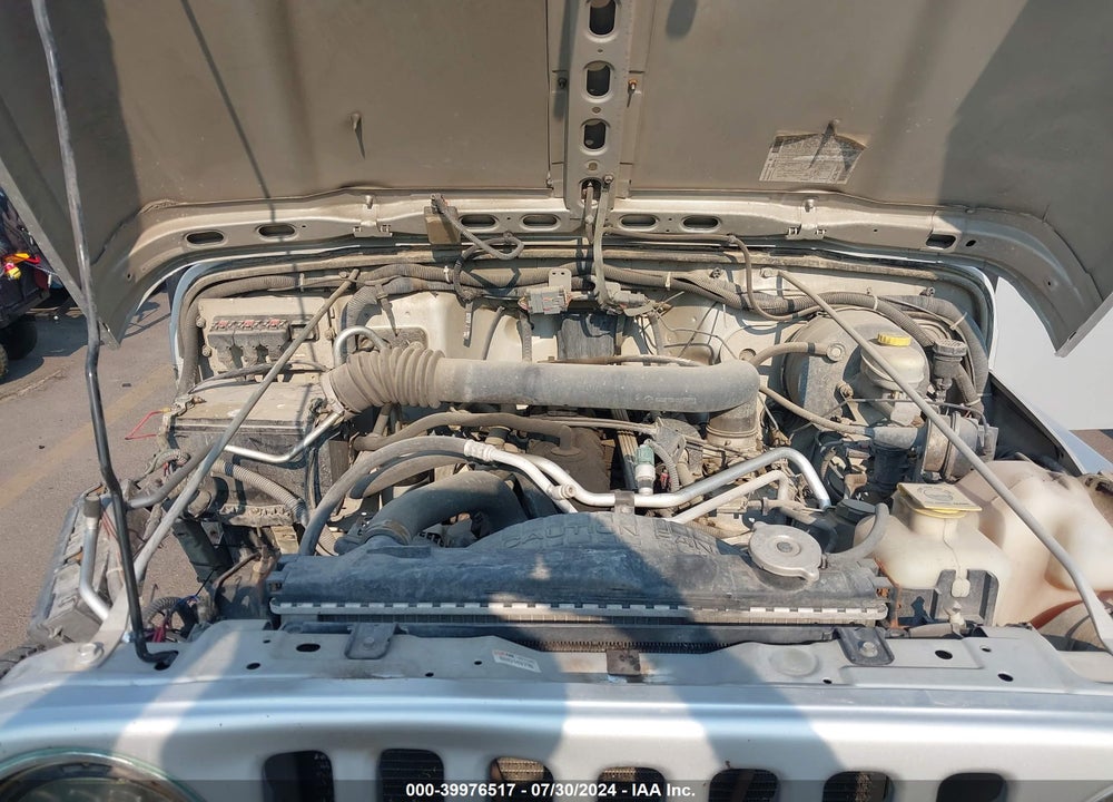 2006 JEEP WRANGLER SPORT VIN: 1J4FA49S76P742327