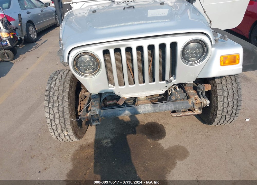 2006 JEEP WRANGLER SPORT VIN: 1J4FA49S76P742327