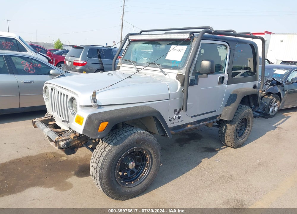 2006 JEEP WRANGLER SPORT VIN: 1J4FA49S76P742327