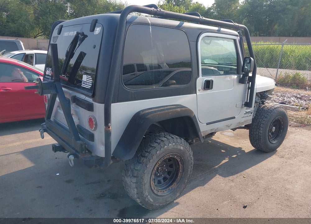 2006 JEEP WRANGLER SPORT VIN: 1J4FA49S76P742327