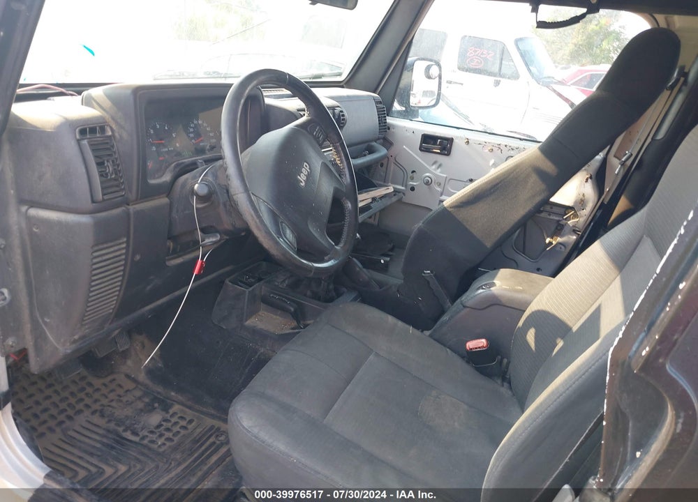 2006 JEEP WRANGLER SPORT VIN: 1J4FA49S76P742327