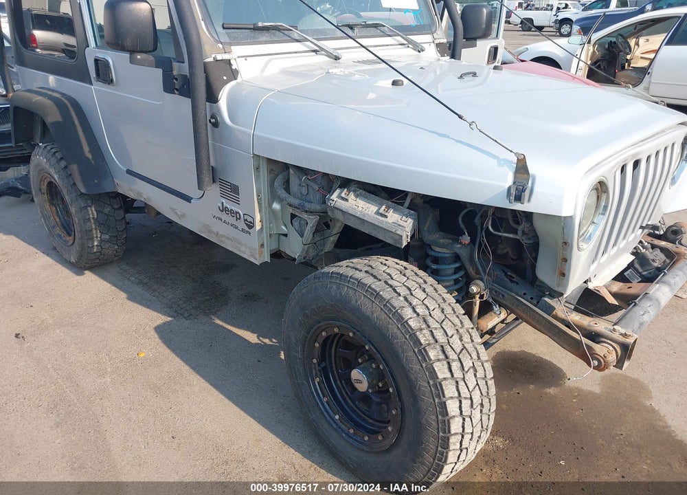 2006 JEEP WRANGLER SPORT VIN: 1J4FA49S76P742327