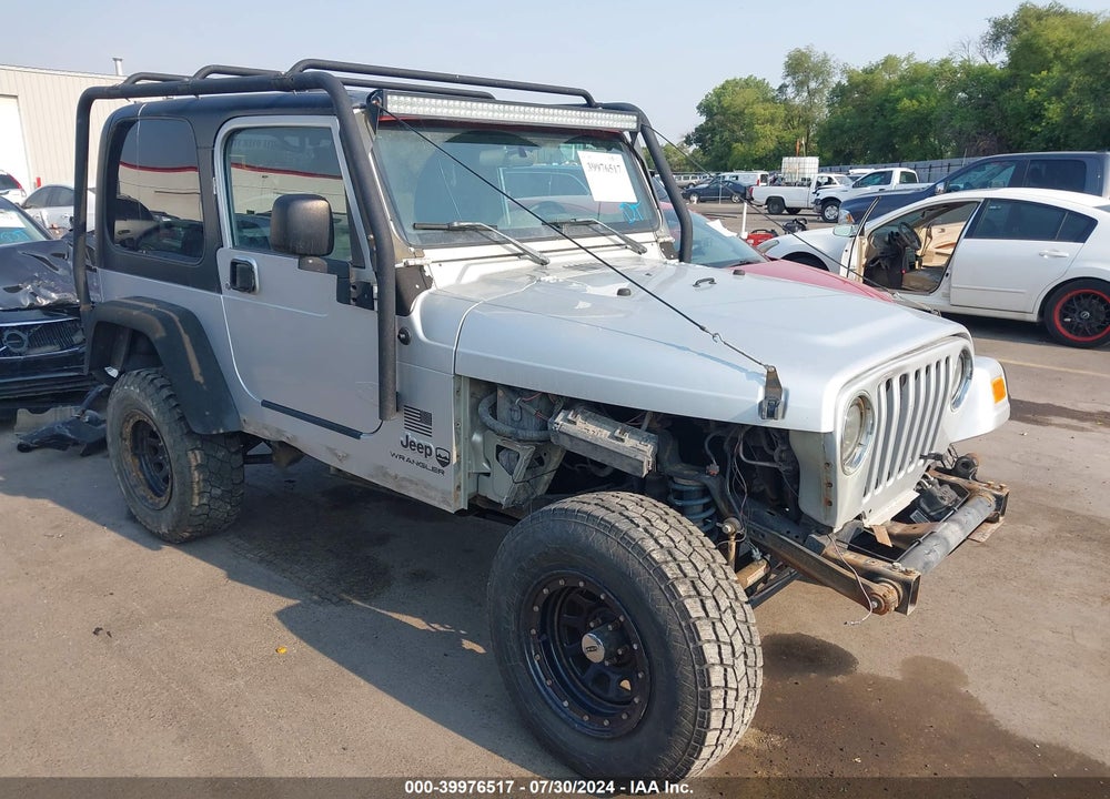 2006 JEEP WRANGLER SPORT VIN: 1J4FA49S76P742327