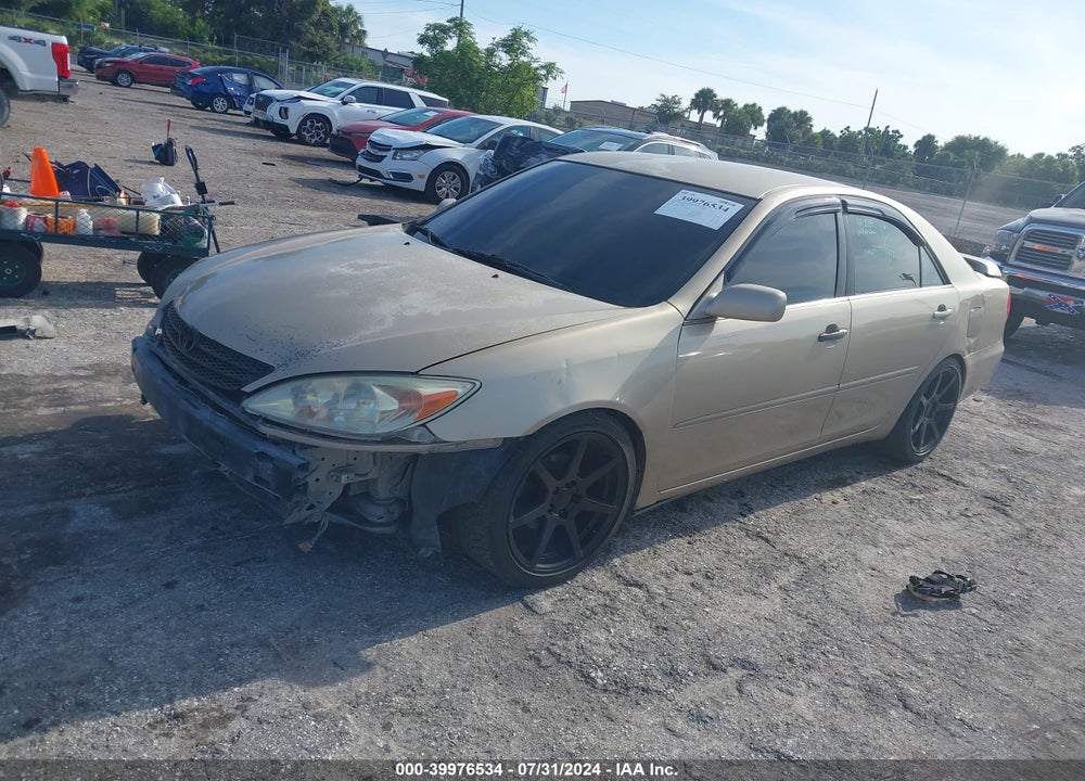 2003 TOYOTA CAMRY LE VIN: 4T1BE32K43U155881
