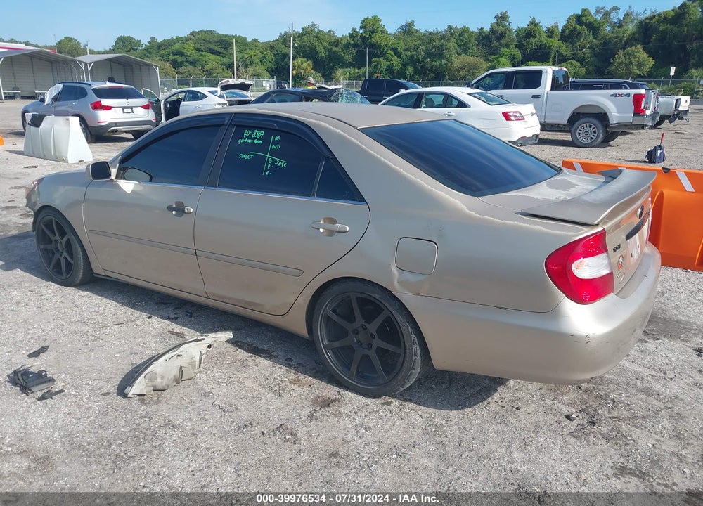 2003 TOYOTA CAMRY LE VIN: 4T1BE32K43U155881