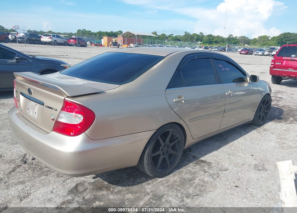 2003 TOYOTA CAMRY LE VIN: 4T1BE32K43U155881