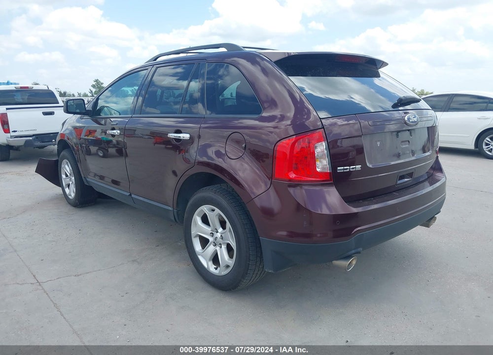 2011 FORD EDGE SEL VIN: 2FMDK3JC1BBA12094