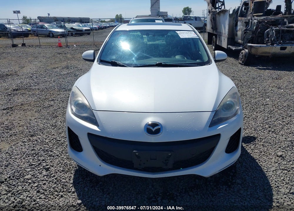 2012 MAZDA 3 I GRAND TOURING VIN: JM1BL1W80C1674201