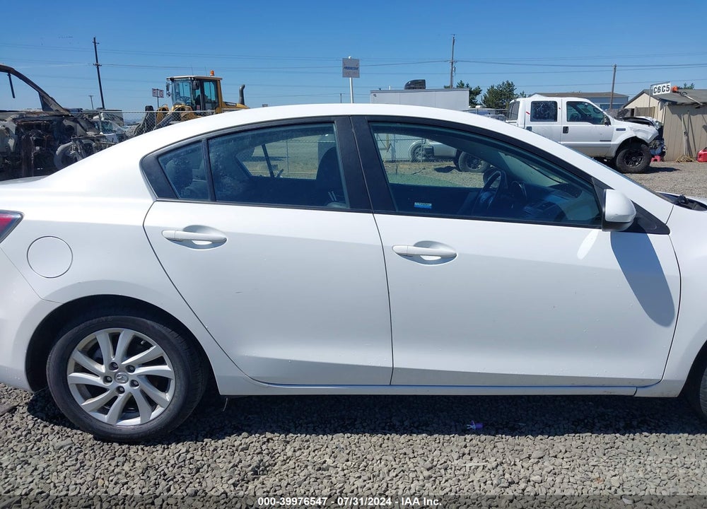 2012 MAZDA 3 I GRAND TOURING VIN: JM1BL1W80C1674201