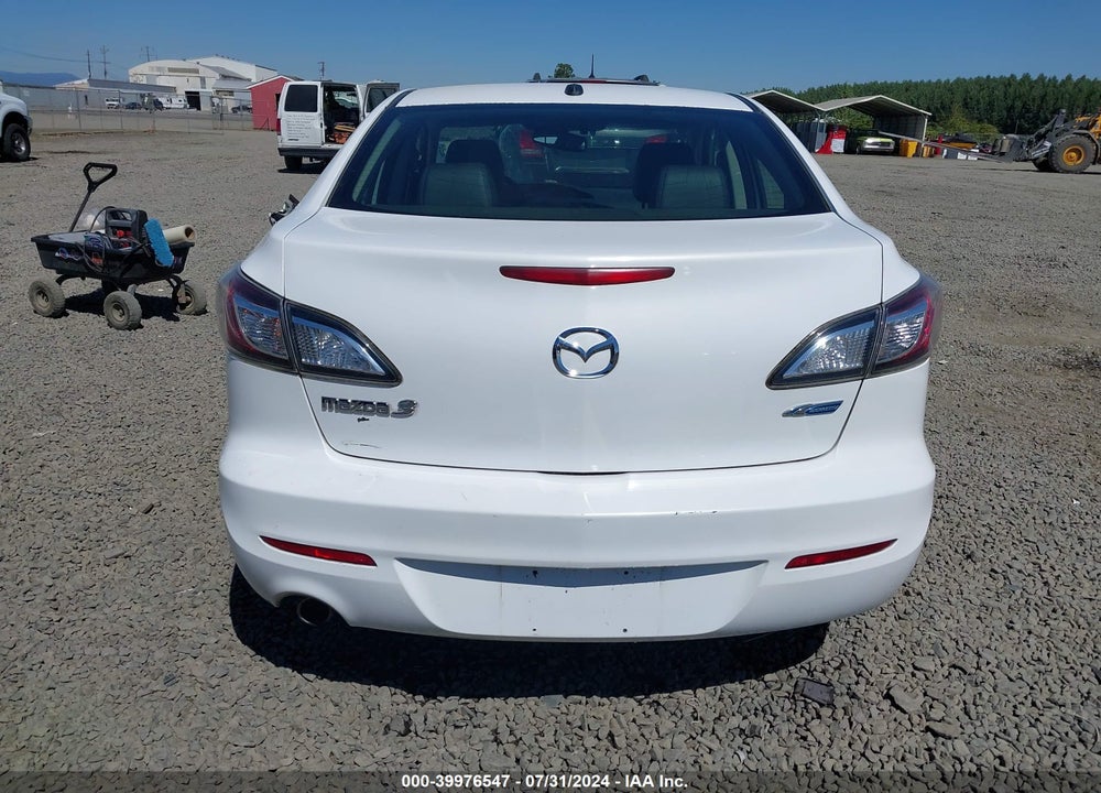 2012 MAZDA 3 I GRAND TOURING VIN: JM1BL1W80C1674201