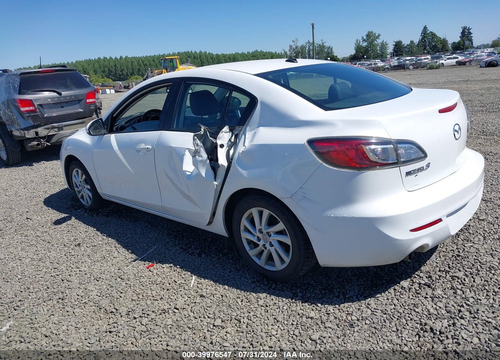 2012 MAZDA 3 I GRAND TOURING VIN: JM1BL1W80C1674201