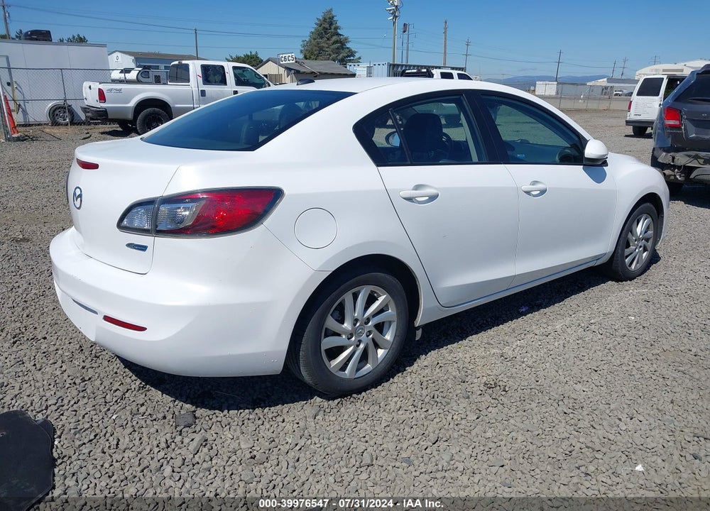 2012 MAZDA 3 I GRAND TOURING VIN: JM1BL1W80C1674201