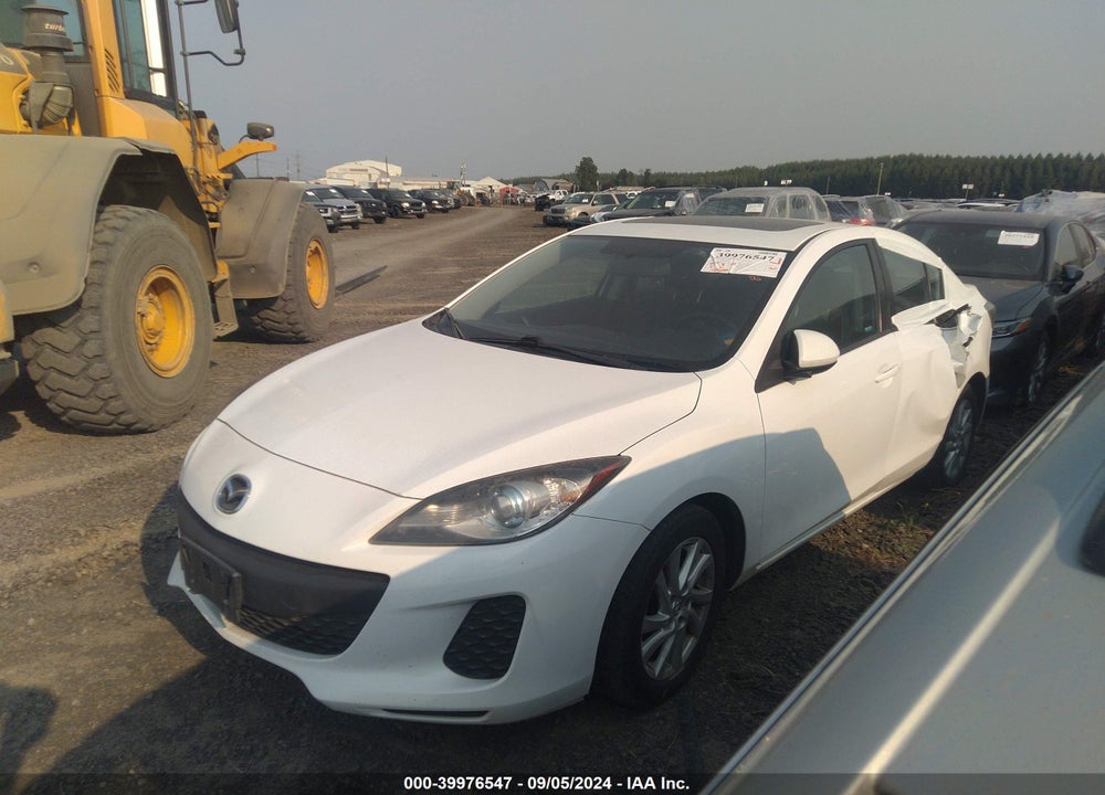 2012 MAZDA 3 I GRAND TOURING VIN: JM1BL1W80C1674201