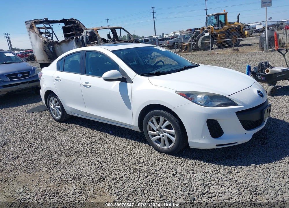 2012 MAZDA 3 I GRAND TOURING VIN: JM1BL1W80C1674201
