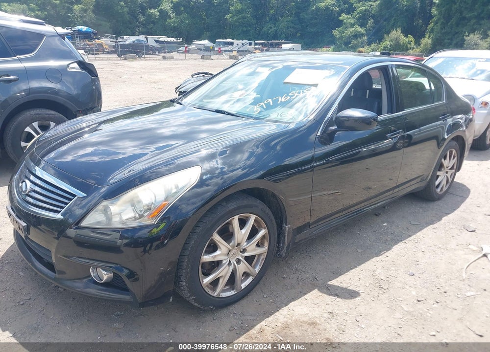 2012 INFINITI G37X VIN: JN1CV6AR2CM675511