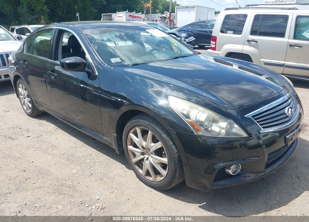 2012 INFINITI G37X VIN: JN1CV6AR2CM675511