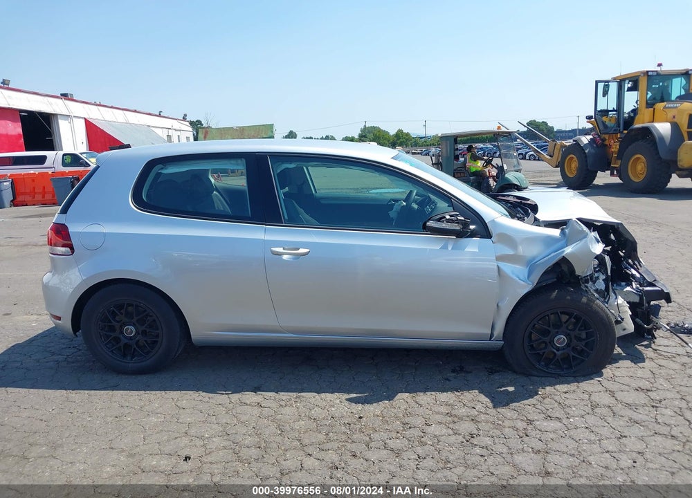 2013 VOLKSWAGEN GOLF 2.5L 2-DOOR VIN: WVWAB7AJ0DW118499
