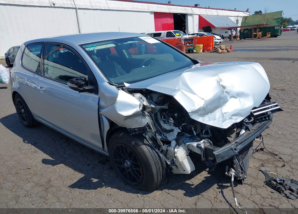 2013 VOLKSWAGEN GOLF 2.5L 2-DOOR VIN: WVWAB7AJ0DW118499
