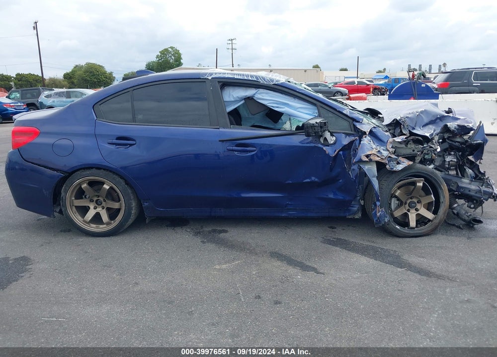 2020 SUBARU WRX PREMIUM VIN: JF1VA1C69L9814601