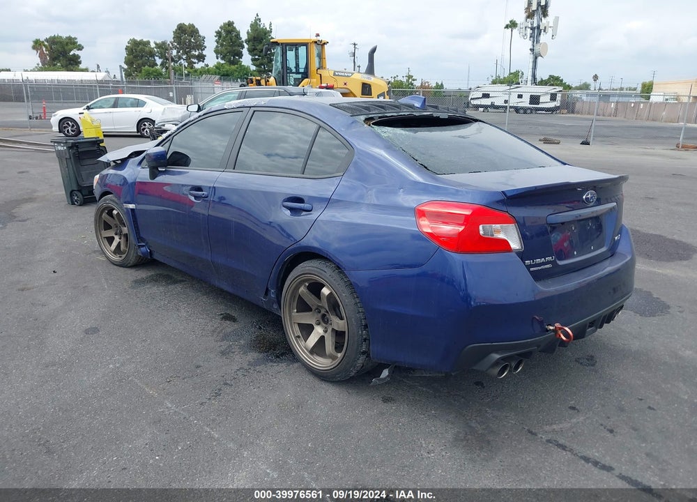 2020 SUBARU WRX PREMIUM VIN: JF1VA1C69L9814601