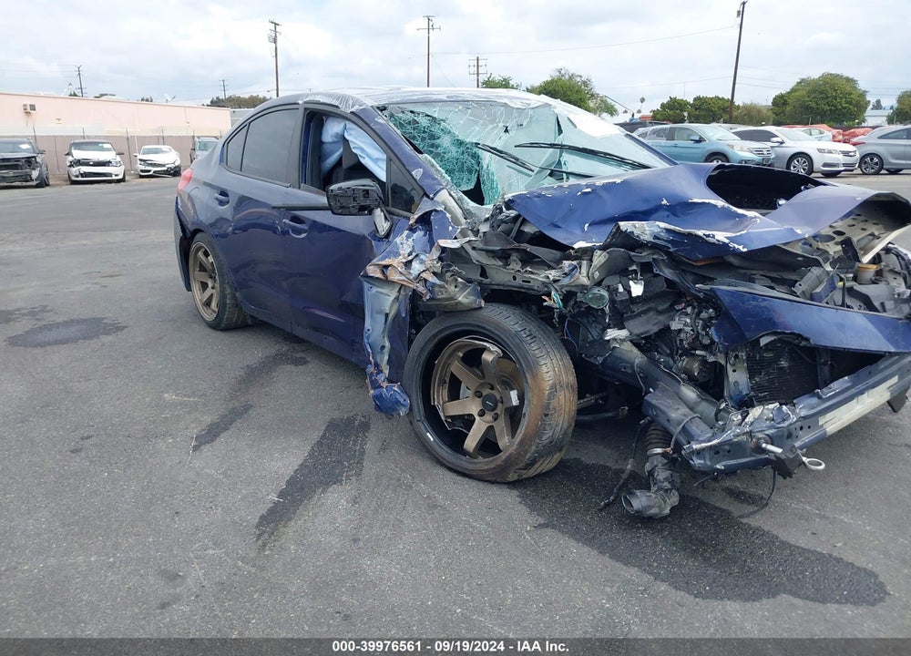 2020 SUBARU WRX PREMIUM VIN: JF1VA1C69L9814601