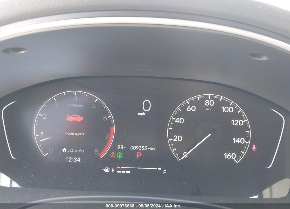 2024 HONDA CIVIC EX-L VIN: 19XFL1H77RE012269
