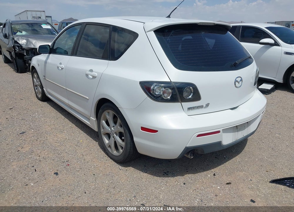 2008 MAZDA 3 S GRAND TOURING VIN: JM1BK343981825341