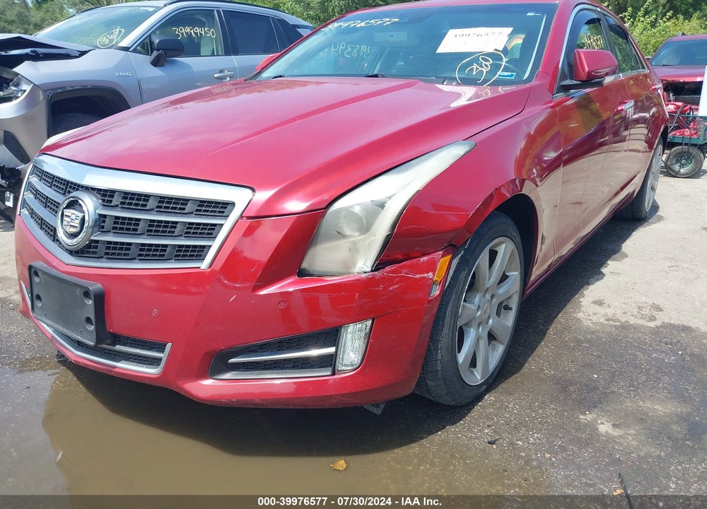 2013 CADILLAC ATS PERFORMANCE VIN: 1G6AJ5SX2D0146966
